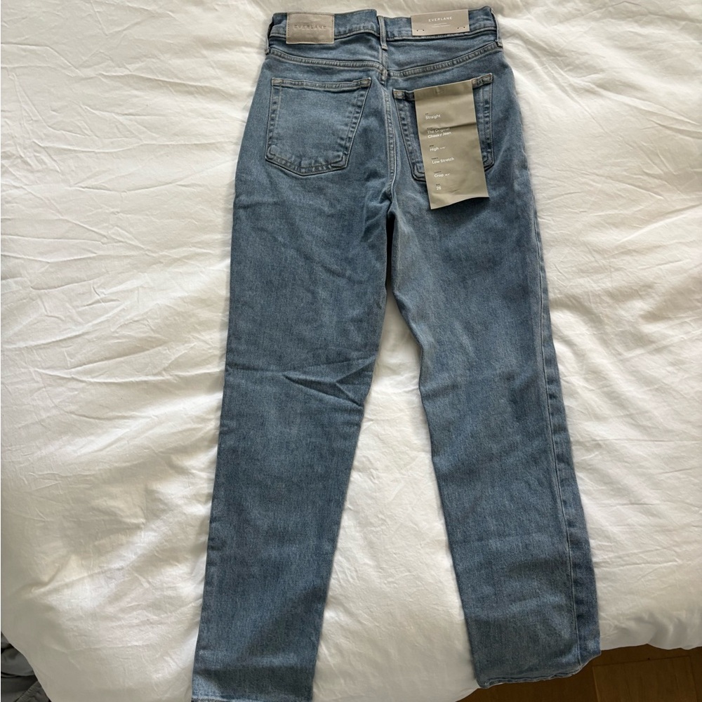 Everlane Women's Straight Leg Jeans in Blue